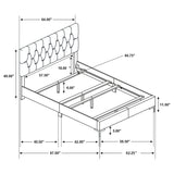 James - Panel Bed