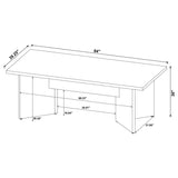 Jamestown 84-inch Composite Wood Dining Table Mango - 183020