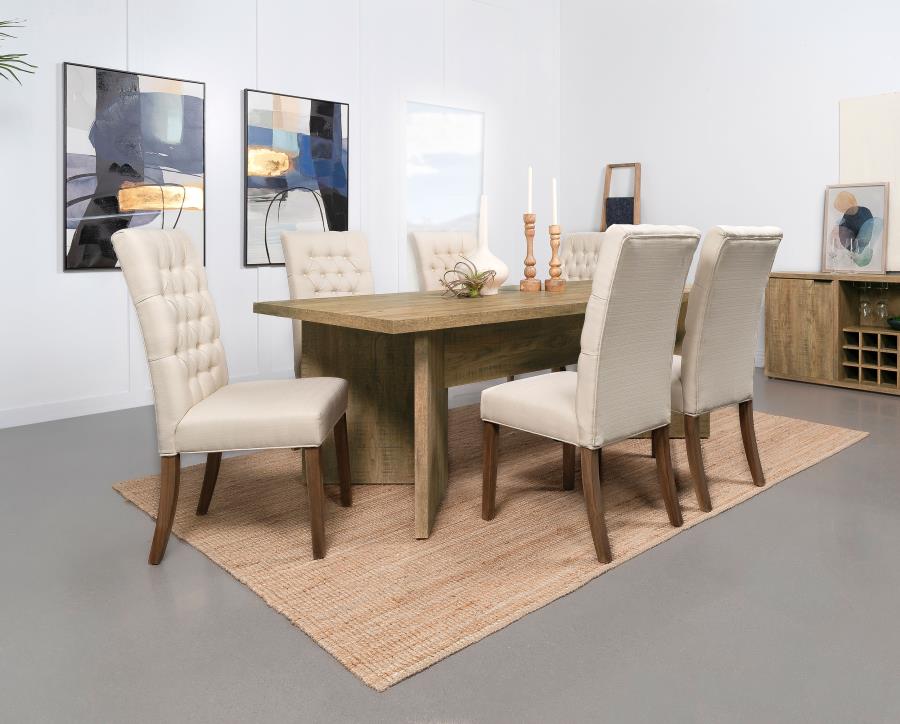 Jamestown 84-inch Composite Wood Dining Table Mango - 183020