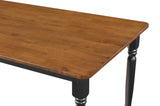 Hollyoak 5-piece Rectangular Dining Set Walnut and Black - 183041-S5