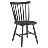 Hollyoak 5-piece Rectangular Dining Set Walnut and Black - 183041-S5