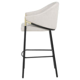 Chadwick Fabric Upholstered Bar Chair Beige (Set of 2) - 183437N