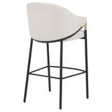 Chadwick Fabric Upholstered Bar Chair Beige (Set of 2) - 183437N