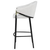 Chadwick Fabric Upholstered Bar Chair Beige (Set of 2) - 183437