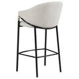 Chadwick Fabric Upholstered Bar Chair Beige (Set of 2) - 183437
