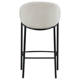 Chadwick Fabric Upholstered Bar Chair Beige (Set of 2) - 183437