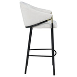 Chadwick Fabric Upholstered Bar Chair Beige (Set of 2) - 183437