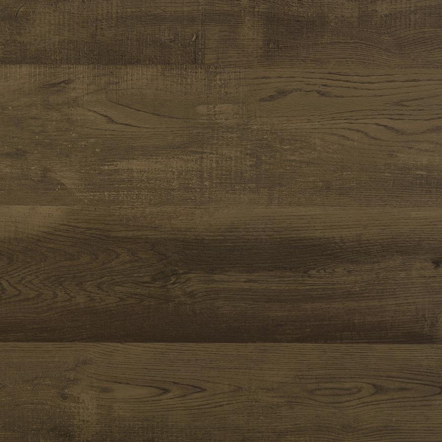 Burkhart Round 35-inch Pub Height Bistro Bar Table Brown Oak - 183516