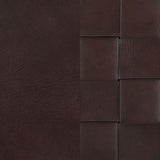 Adelaide Upholstered Pub Height Bar Stool Brown and Chrome - 183584
