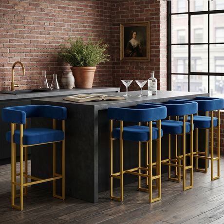 Modern Counter Height Bar Stools With U - Shaped