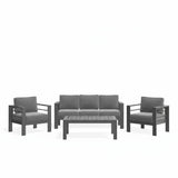 Outdoor Patio Set All-Weather With Thick Cushions