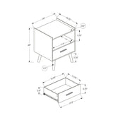 Modern Accent Table With Storage Drawer