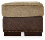 Alesbury Oversized Chair and Ottoman - 18704U3
