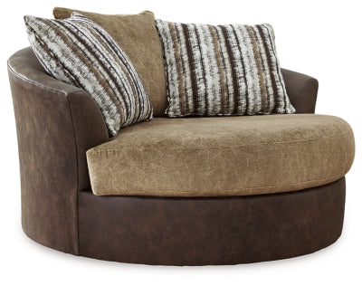 Alesbury Oversized Swivel Accent Chair - 1870421