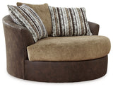 Alesbury Oversized Swivel Accent Chair - 1870421