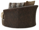 Alesbury Sofa, Oversized Chair, Swivel Chair and Ottoman - 18704U2