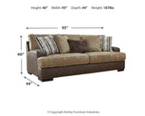 Alesbury Sofa, Loveseat, Oversized Chair and Ottoman - 18704U4