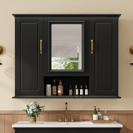 Modern Wall Mounted Medicine Cabinet With Mirror