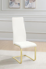 Montclair Upholstered Dining Side Chair White (Set of 4) - 190512