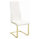 Montclair Upholstered Dining Side Chair White (Set of 4) - 190512
