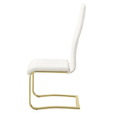 Montclair Upholstered Dining Side Chair White (Set of 4) - 190512