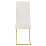 Montclair Upholstered Dining Side Chair White (Set of 4) - 190512