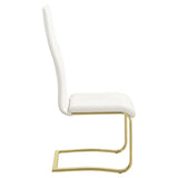 Montclair Upholstered Dining Side Chair White (Set of 4) - 190512