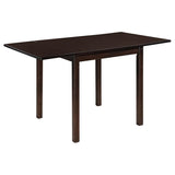 Kelso 3-piece Drop Leaf Dining Table Set Cappuccino and Tan - 190821-S3