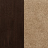 Kelso 3-piece Drop Leaf Dining Table Set Cappuccino and Tan - 190821-S3
