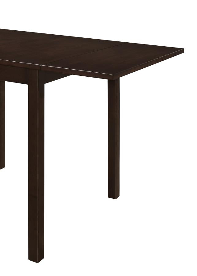 Kelso Rectangular 52-inch Extension Dining Table Cappuccino - 190821