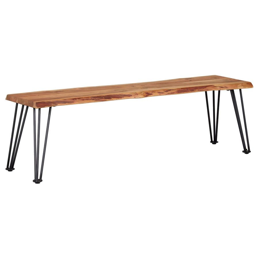 Sherman Wood Dining Bench Natural Acacia - 190913