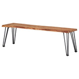 Sherman Wood Dining Bench Natural Acacia - 190913