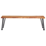 Sherman Wood Dining Bench Natural Acacia - 190913