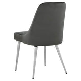Cabianca Upholstered Dining Side Chair Grey (Set of 2) - 191442