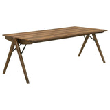 Randolph 5-piece Rectangular Dining Table Sheesham and Brown - 192521-S5