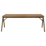 Randolph 79-inch Rectangular Dining Table Sheesham and Brown - 192521