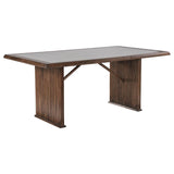 Sherwood 5-piece Rectangular Dining Table Set Brown - 193591-S5