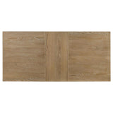 Adina 89-inch Extension Dining Table Distressed Light Brown - 193611
