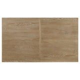 Adina 89-inch Extension Dining Table Distressed Light Brown - 193611