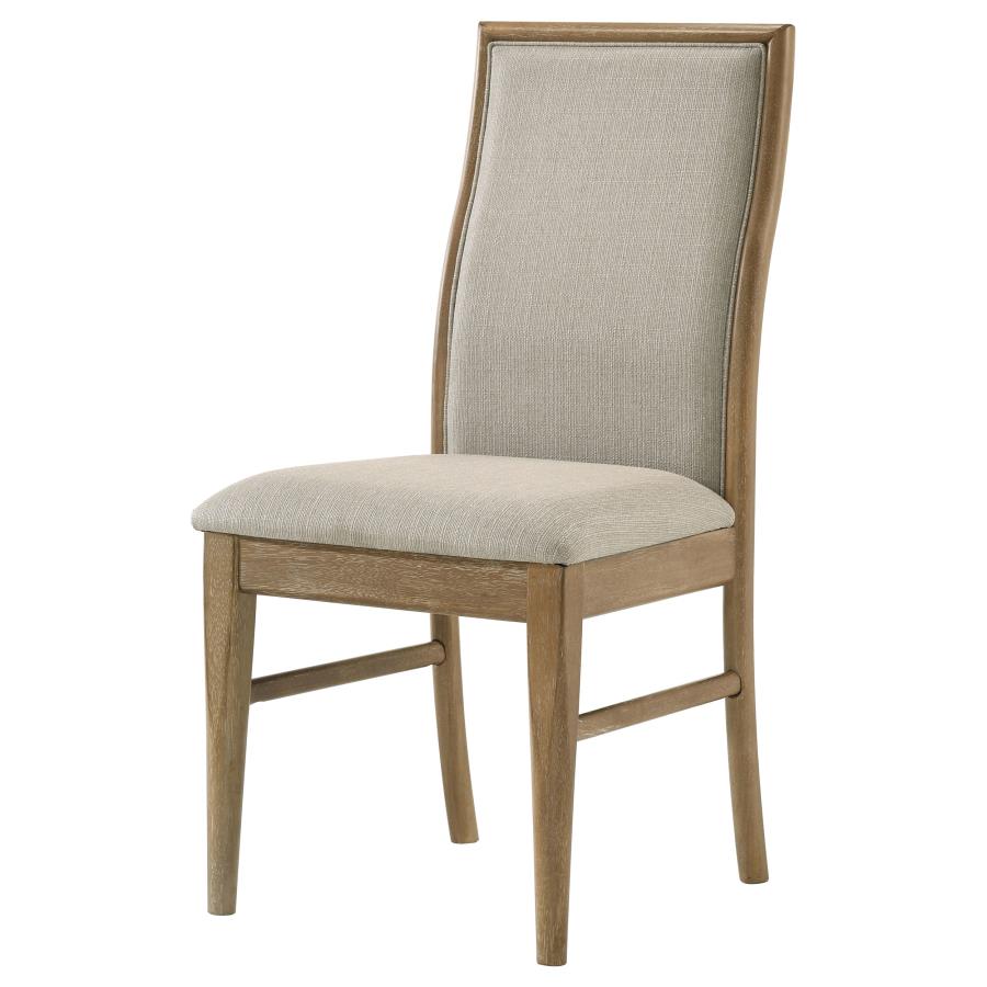 Adina Upholstered Dining Side Chair Barley (Set of 2) - 193612