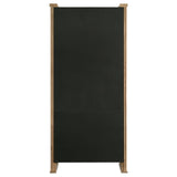 Adina 77-inch Tall Display Cabinet Distressed Light Brown - 193616