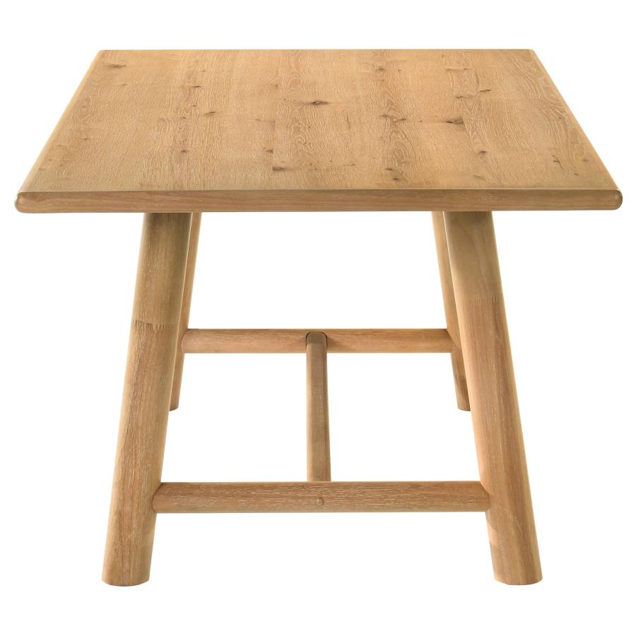 Duncan 71-inch Rectangular Wood Dining Room Table Washed Oak - 193651