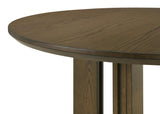 Ottowa 5-piece Round Wood Dining Room Table Set Brown - 193660-S5