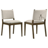 Ottowa Upholstered Dining Side Chair Brown (Set of 2) - 193662