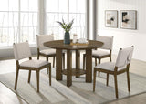 Ottowa Upholstered Dining Side Chair Brown (Set of 2) - 193662