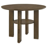 Ottowa 47-inch Round Counter Height Dining Table Brown - 193668
