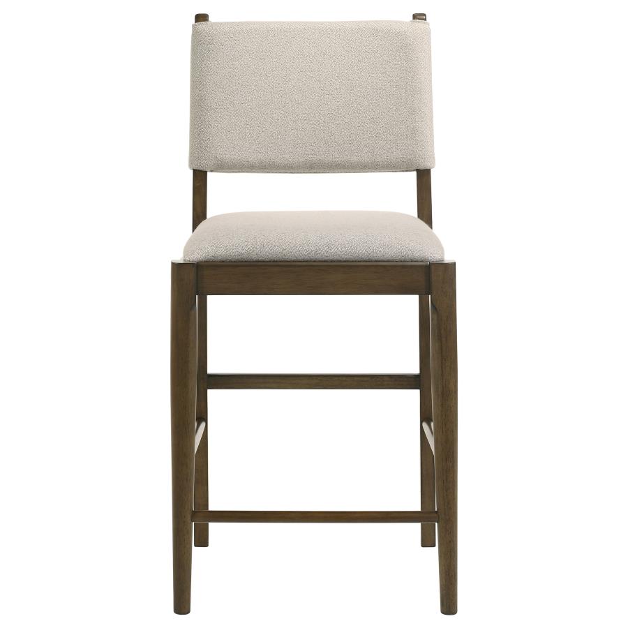 Ottowa Upholstered Counter Side Chair Brown (Set of 2) - 193669