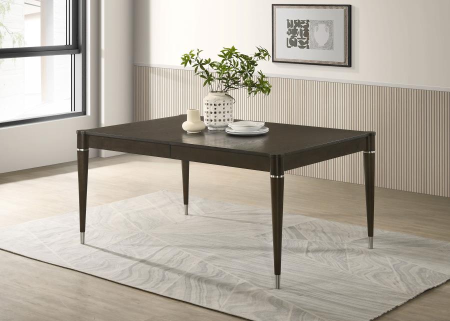 Reseda 81-inch Extension Leaf Dining Table Ash Brown - 193671