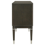 Reseda 4-door Dining Sideboard Server with Shelves Ash Brown - 193675