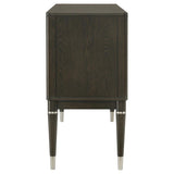 Reseda 4-door Dining Sideboard Server with Shelves Ash Brown - 193675